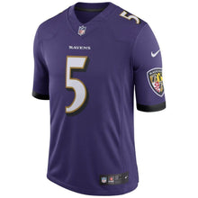 Load image into Gallery viewer, Joe Flacco Baltimore Ravens Nike Speed Machine Limited Player Jersey - Purple
