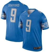 Load image into Gallery viewer, Matthew Stafford Detroit Lions Nike Legend Jersey - Blue