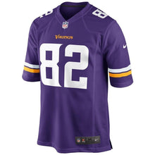 Load image into Gallery viewer, Kyle Rudolph Minnesota Vikings Nike Game Jersey - Purple