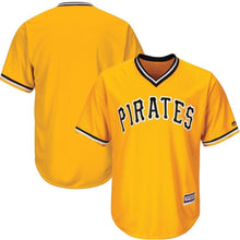 Load image into Gallery viewer, Pittsburgh Pirates Majestic Official Cool Base Team Jersey - Gold