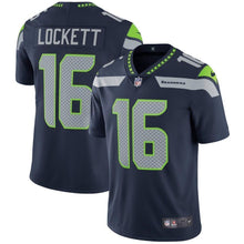 Load image into Gallery viewer, Tyler Lockett Seattle Seahawks Nike Vapor Untouchable Limited Player Jersey - College Navy
