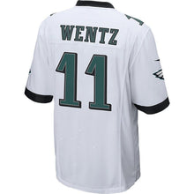 Load image into Gallery viewer, Carson Wentz Philadelphia Eagles Nike Game Jersey - White