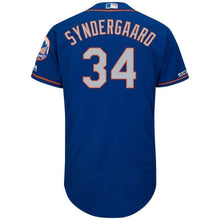 Load image into Gallery viewer, Noah Syndergaard New York Mets Majestic Alternate Collection Flex Base Jersey - Royal/White