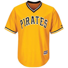 Load image into Gallery viewer, Pittsburgh Pirates Majestic Official Cool Base Team Jersey - Gold