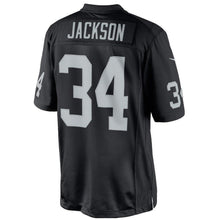Load image into Gallery viewer, Bo Jackson Oakland Raiders Nike Retired Player Limited Jersey - Black