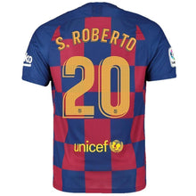 Load image into Gallery viewer, Sergi Roberto Barcelona Home Soccer Jersey 2019-20 - Royal