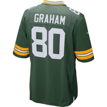 Load image into Gallery viewer, Jimmy Graham Green Bay Packers Nike Game Jersey - Green