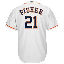 Load image into Gallery viewer, Derek Fisher Houston Astros Majestic Home Cool Base Player Jersey - White