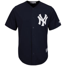 Load image into Gallery viewer, Aaron Judge New York Yankees Majestic Fashion Official Cool Base Player Replica Jersey - Navy