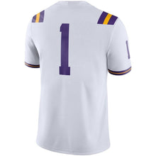Load image into Gallery viewer, LSU Tigers Nike Team Game Football Jersey - White
