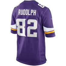 Load image into Gallery viewer, Kyle Rudolph Minnesota Vikings Nike Game Jersey - Purple