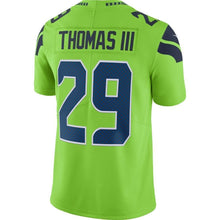 Load image into Gallery viewer, Earl Thomas Seattle Seahawks Nike Vapor Untouchable Color Rush Limited Player Jersey - Neon Green