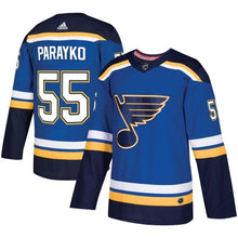 Load image into Gallery viewer, Colton Parayko St. Louis Blues adidas Player Jersey - Blue