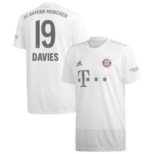 Load image into Gallery viewer, Alphonso Davies Bayern Munich Away Soccer Jersey 2019-20 – White