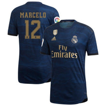 Load image into Gallery viewer, Marcelo Vieira da Silva Real Madrid Away Soccer Jersey 2019-20 – Blue