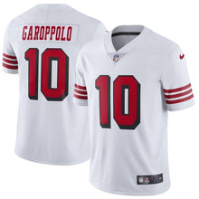 Load image into Gallery viewer, Jimmy Garoppolo San Francisco 49ers Nike Color Rush Vapor Untouchable Limited Player Jersey - White