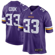 Load image into Gallery viewer, Dalvin Cook Minnesota Vikings Nike Game Jersey - Purple