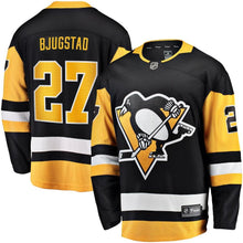 Load image into Gallery viewer, Nick Bjugstad Pittsburgh Penguins Fanatics Branded Home Breakaway Player Jersey - Black