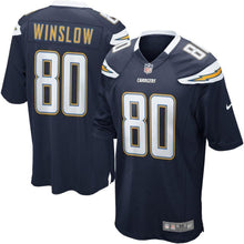 Load image into Gallery viewer, San Diego Chargers Nike Kellen Winslow Retired Player Game Jersey - Navy