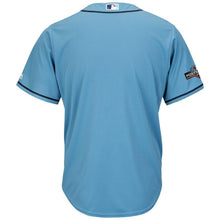 Load image into Gallery viewer, Tampa Bay Rays Majestic 2019 Postseason Cool Base Team Jersey – Light Blue