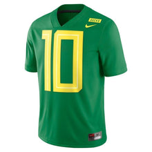 Load image into Gallery viewer, Oregon Ducks Nike 2018 Mighty Oregon Limited Football Jersey - Apple Green