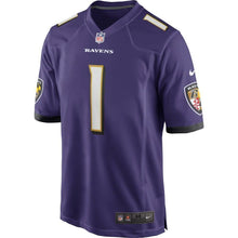 Load image into Gallery viewer, Marquise Brown Baltimore Ravens Nike Game Jersey - Purple