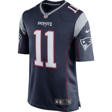 Load image into Gallery viewer, Julian Edelman New England Patriots Nike Game Jersey - Navy Blue