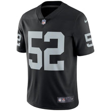 Load image into Gallery viewer, Khalil Mack Oakland Raiders Nike Vapor Untouchable Limited Player Jersey - Black
