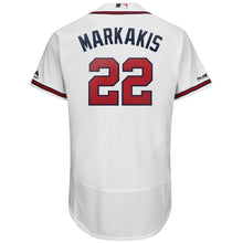 Load image into Gallery viewer, Nick Markakis Atlanta Braves Majestic 2019 Home Collection Flex Base Player Jersey – White