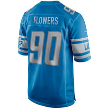 Load image into Gallery viewer, Trey Flowers Detroit Lions Nike Game Jersey - Blue