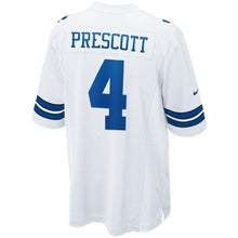 Load image into Gallery viewer, Dak Prescott Dallas Cowboys Nike Game Jersey - White