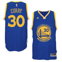 Load image into Gallery viewer, Stephen Curry Golden State Warriors adidas Player Swingman Road Jersey - Royal