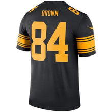 Load image into Gallery viewer, Antonio Brown Pittsburgh Steelers Nike Color Rush Legend Jersey - Black