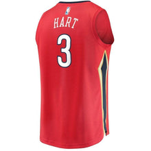 Load image into Gallery viewer, Josh Hart New Orleans Pelicans Fanatics Branded Fast Break Jersey Red - Statement Edition