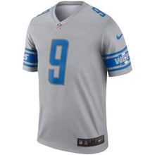 Load image into Gallery viewer, Matthew Stafford Detroit Lions Nike Inverted Legend Jersey - Gray