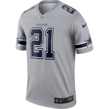 Load image into Gallery viewer, Ezekiel Elliott Dallas Cowboys Nike Inverted Legend Jersey - Gray