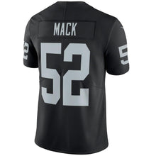 Load image into Gallery viewer, Khalil Mack Oakland Raiders Nike Vapor Untouchable Limited Player Jersey - Black