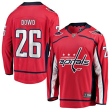 Load image into Gallery viewer, Nic Dowd Washington Capitals Fanatics Branded Home Breakaway Player Jersey - Red