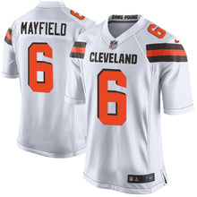 Load image into Gallery viewer, Baker Mayfield Cleveland Browns Nike Game Jersey - White