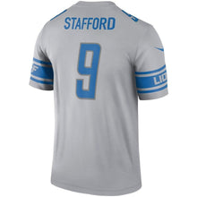 Load image into Gallery viewer, Matthew Stafford Detroit Lions Nike Inverted Legend Jersey - Gray