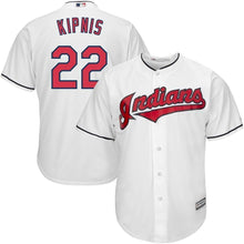 Load image into Gallery viewer, Jason Kipnis Cleveland Indians Majestic Official Cool Base Player Jersey - White