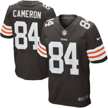 Load image into Gallery viewer, Jordan Cameron Cleveland Browns Historic Logo Nike Elite Jersey - Brown