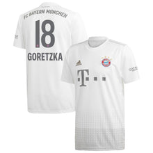 Load image into Gallery viewer, Leon Goretzka Bayern Munich Away Soccer Jersey 2019-20 – White