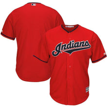 Load image into Gallery viewer, Cleveland Indians Majestic Alternate 2019 Cool Base Team Jersey – White/Scarlet