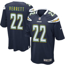 Load image into Gallery viewer, Jason Verrett Los Angeles Chargers Nike Game Jersey - Navy Blue