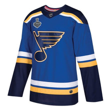 Load image into Gallery viewer, St. Louis Blues adidas 2019 Stanley Cup Final Bound Patch Jersey - Blue