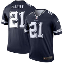 Load image into Gallery viewer, Ezekiel Elliott Dallas Cowboys Nike Legend Jersey - Navy