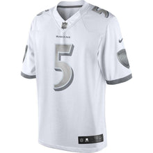Load image into Gallery viewer, Joe Flacco Baltimore Ravens Nike Platinum Limited Jersey - White
