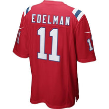 Load image into Gallery viewer, Julian Edelman New England Patriots Nike Alternate Game Jersey - Red