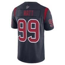Load image into Gallery viewer, J.J. Watt Houston Texans Nike Color Rush Vapor Limited Jersey - Navy